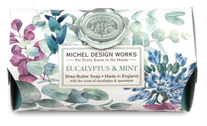 Michel Design - Eucalyptus Mint Large Bar Soap