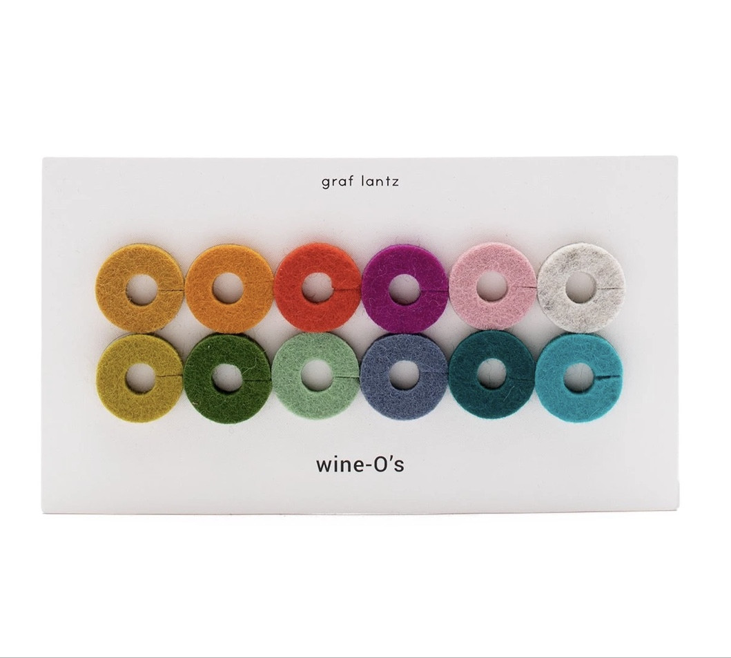 Round Paradise Wine Markers