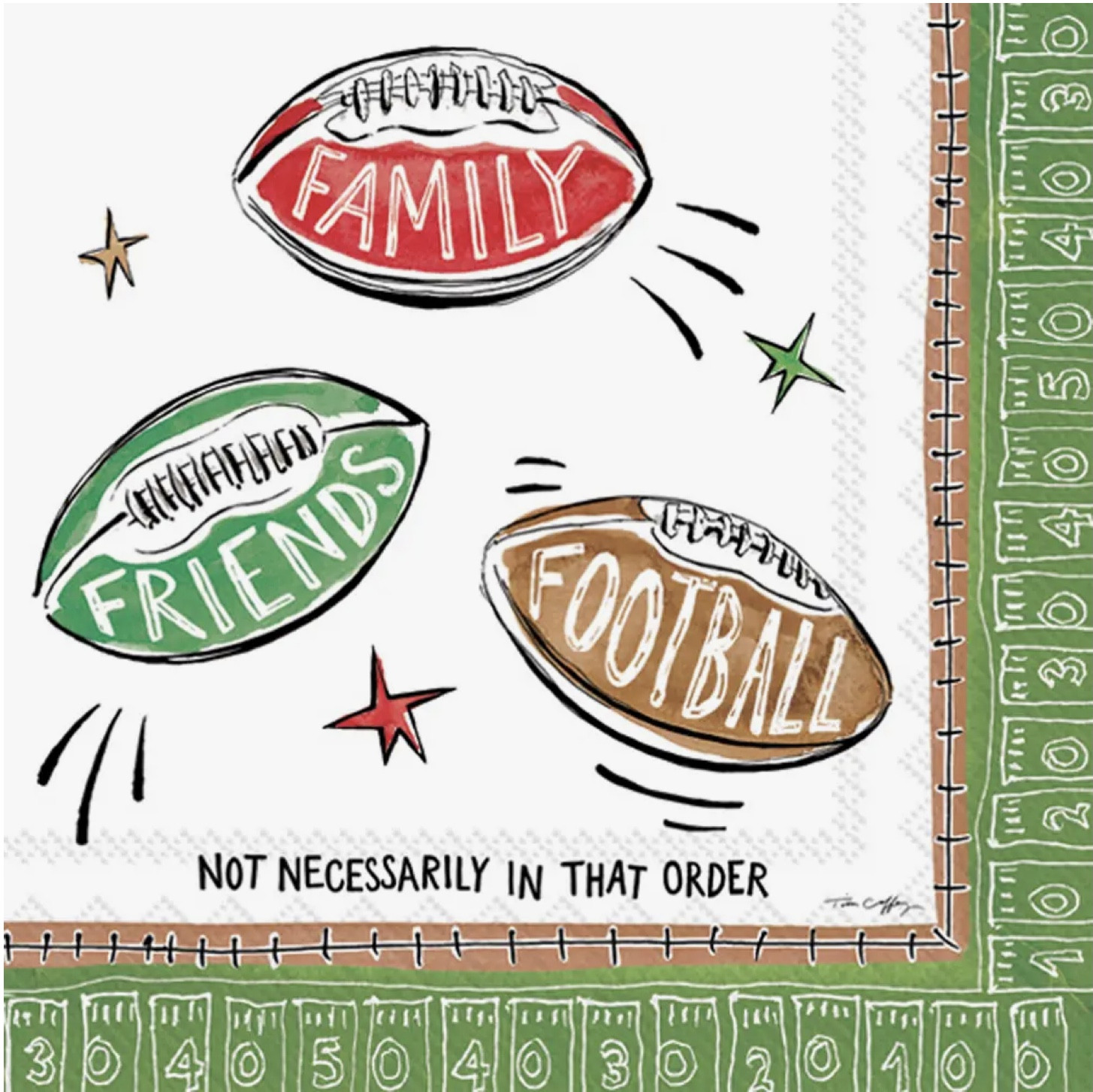 Family Friends Football