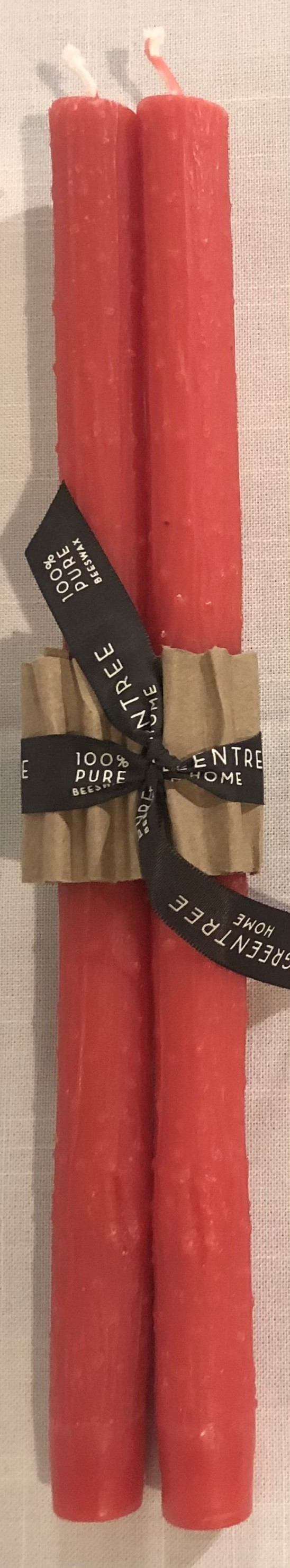 Coral Twig Tapers
