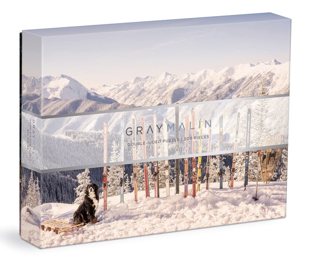 Puzzle:  Gray Malin, Winter Holiday (Double Sided)
