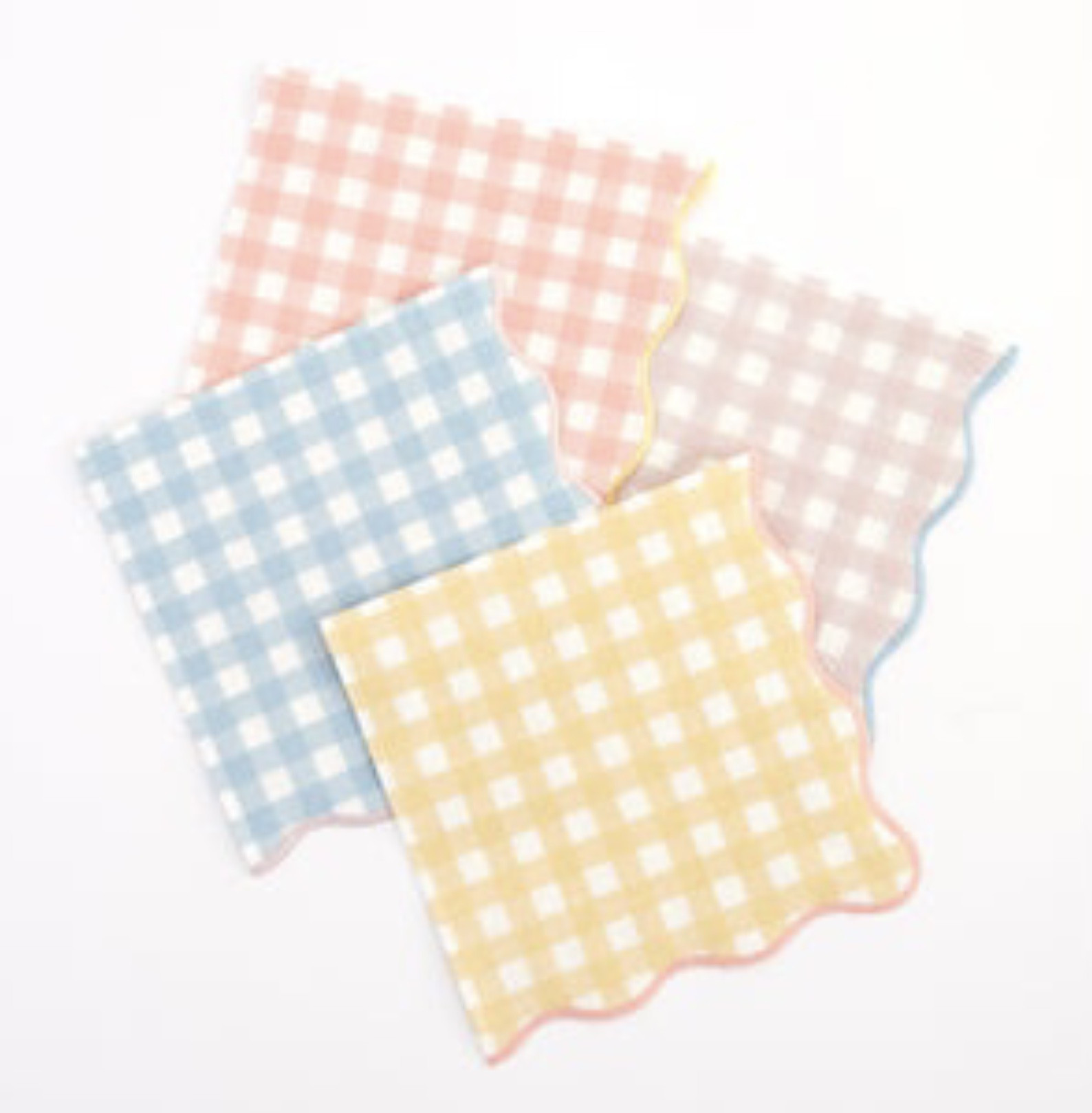 Paper Napkins - Gingham (Assorted)