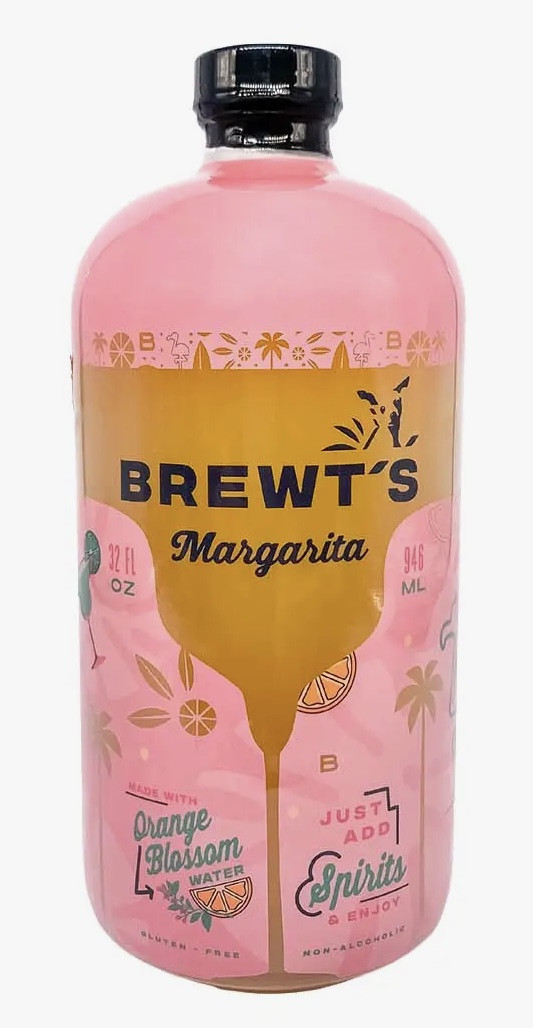 Cocktail Mixer, Brewt - All Natural, Premium Margarita Mixer