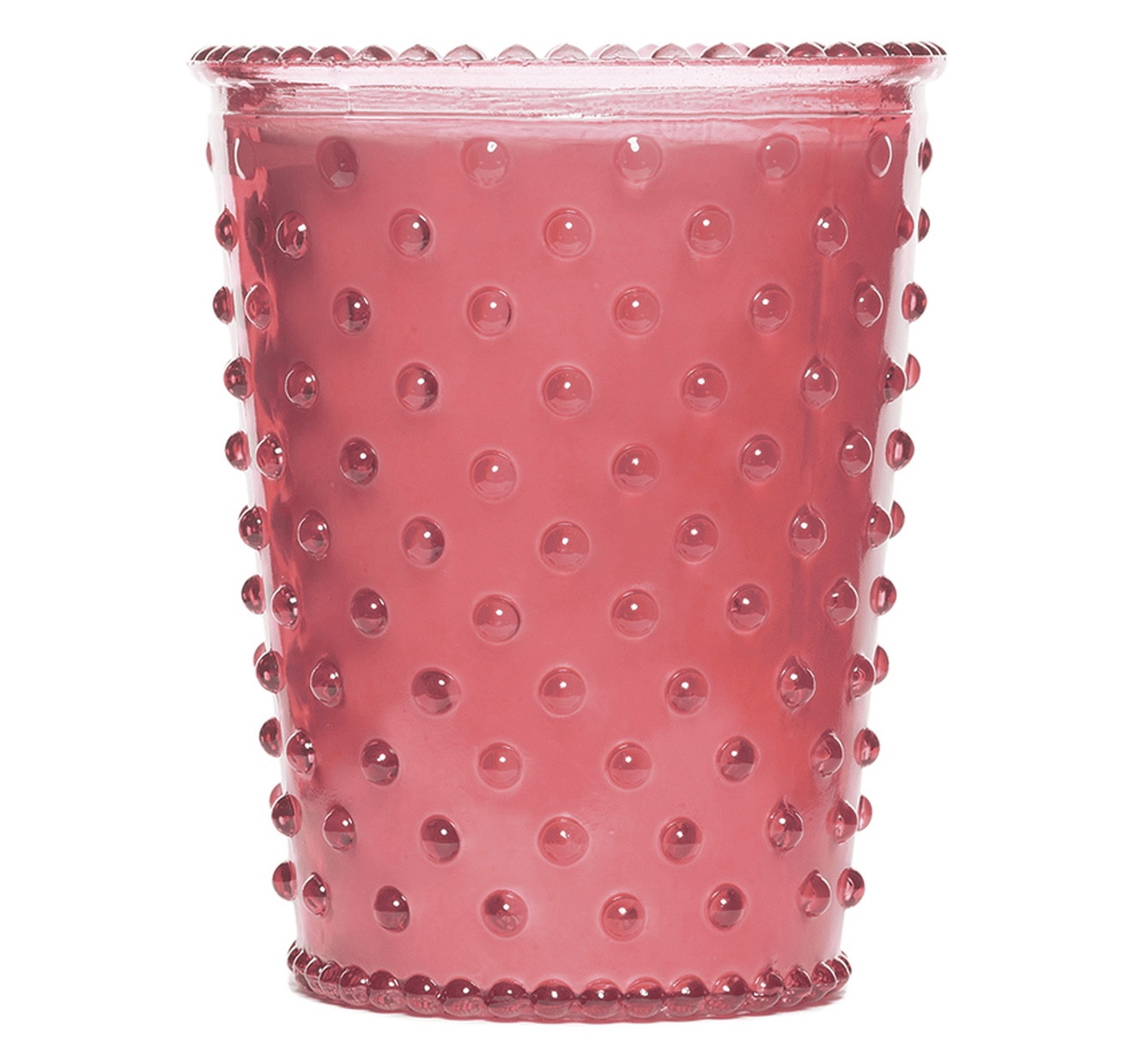 Hobnail Candle - Hibiscus