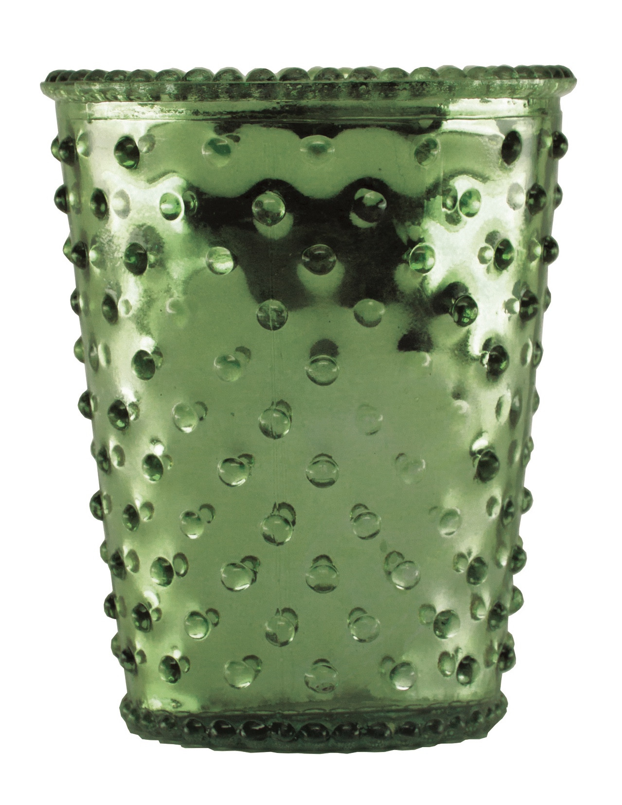 Evergreen Hobnail Candle