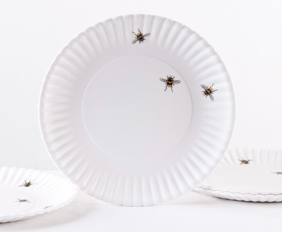 Plates -  Bee Melamine (Set of 4)