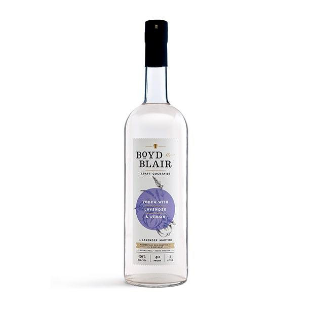  Craft Cocktail - Boyd & Blair, Lavender Martini (1 liter)