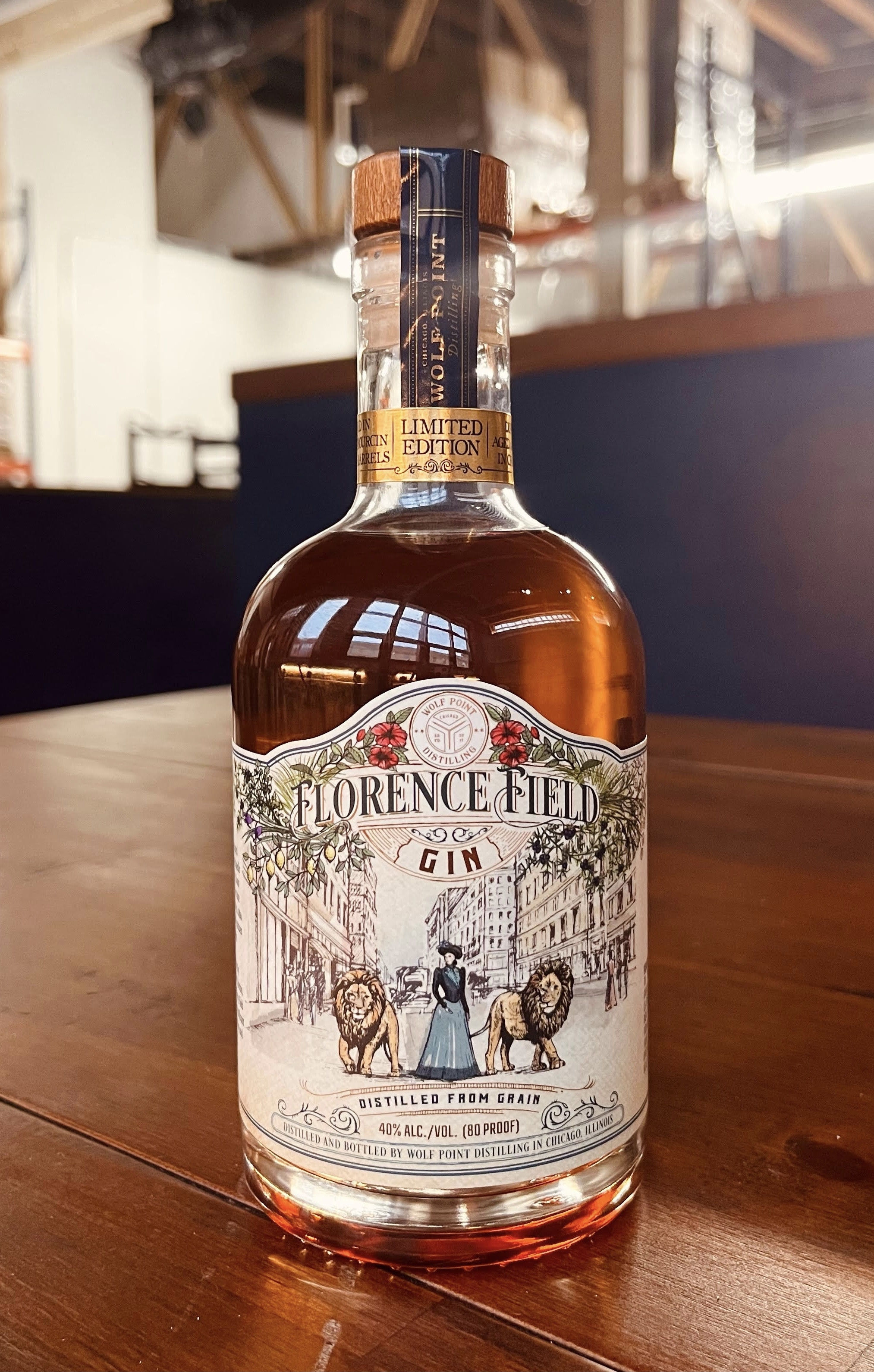  Wolf Point Florence Field Gin, Barrel Aged