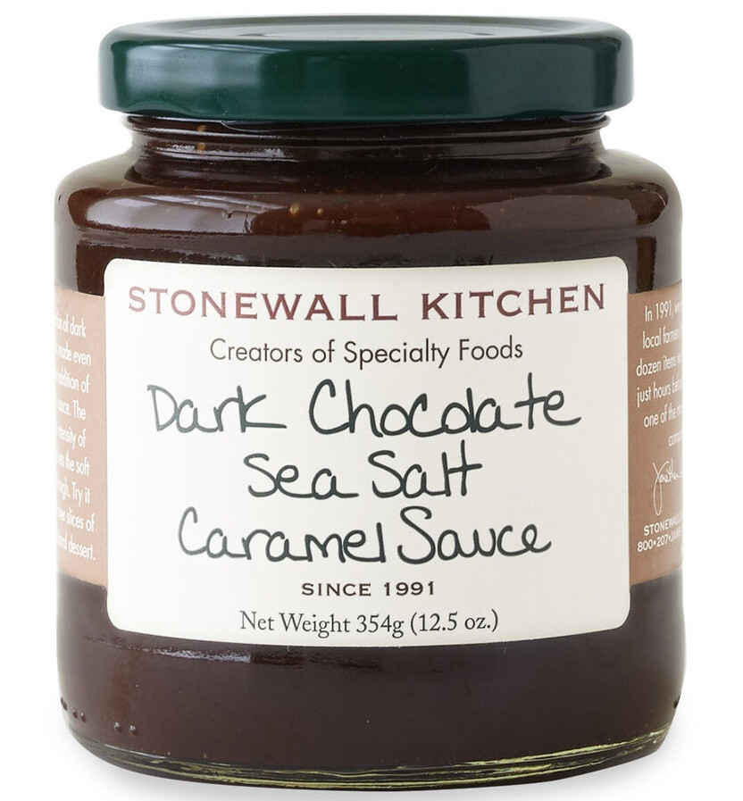 Dark Chocolate Sea Salt Caramel Sauce