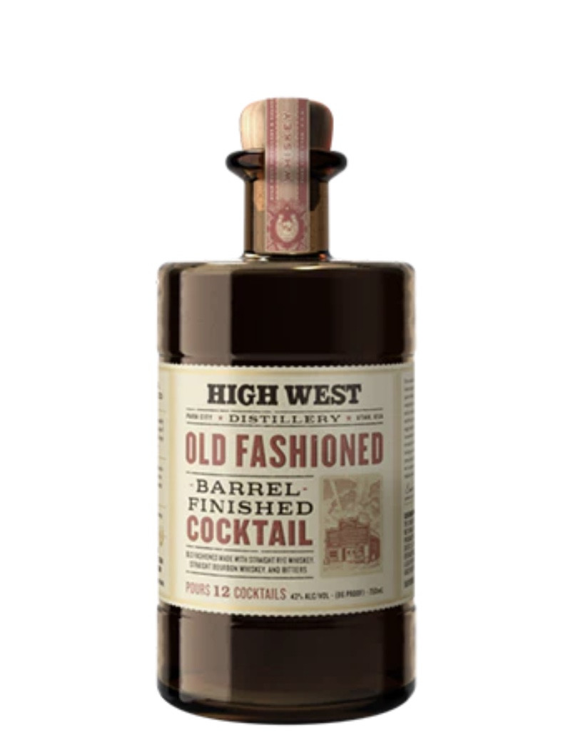  Craft Cocktail - High West Barrel Aged  Old Fashioned (375ml)