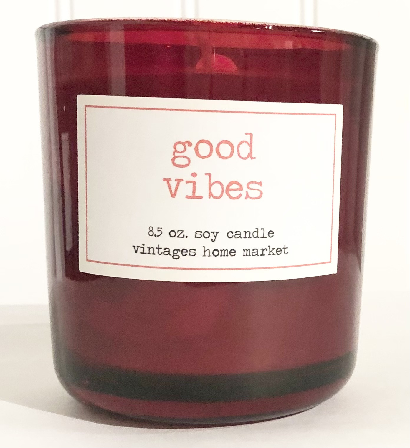 Vintages Home Market - Good Vibes  Candle,   Limited Edition