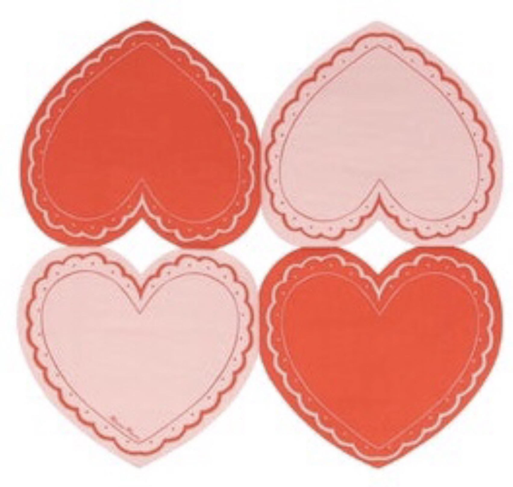 Paper Napkins - Heart 