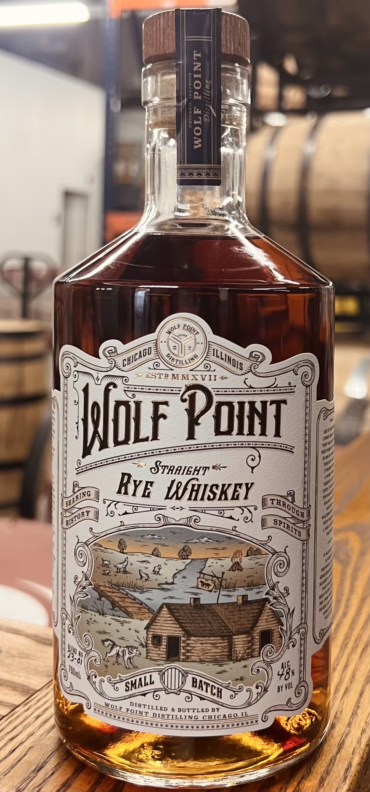  Wolf Point Small Batch Straight Rye Whiskey