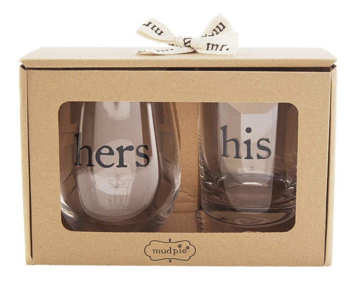 His & Hers Glass Set