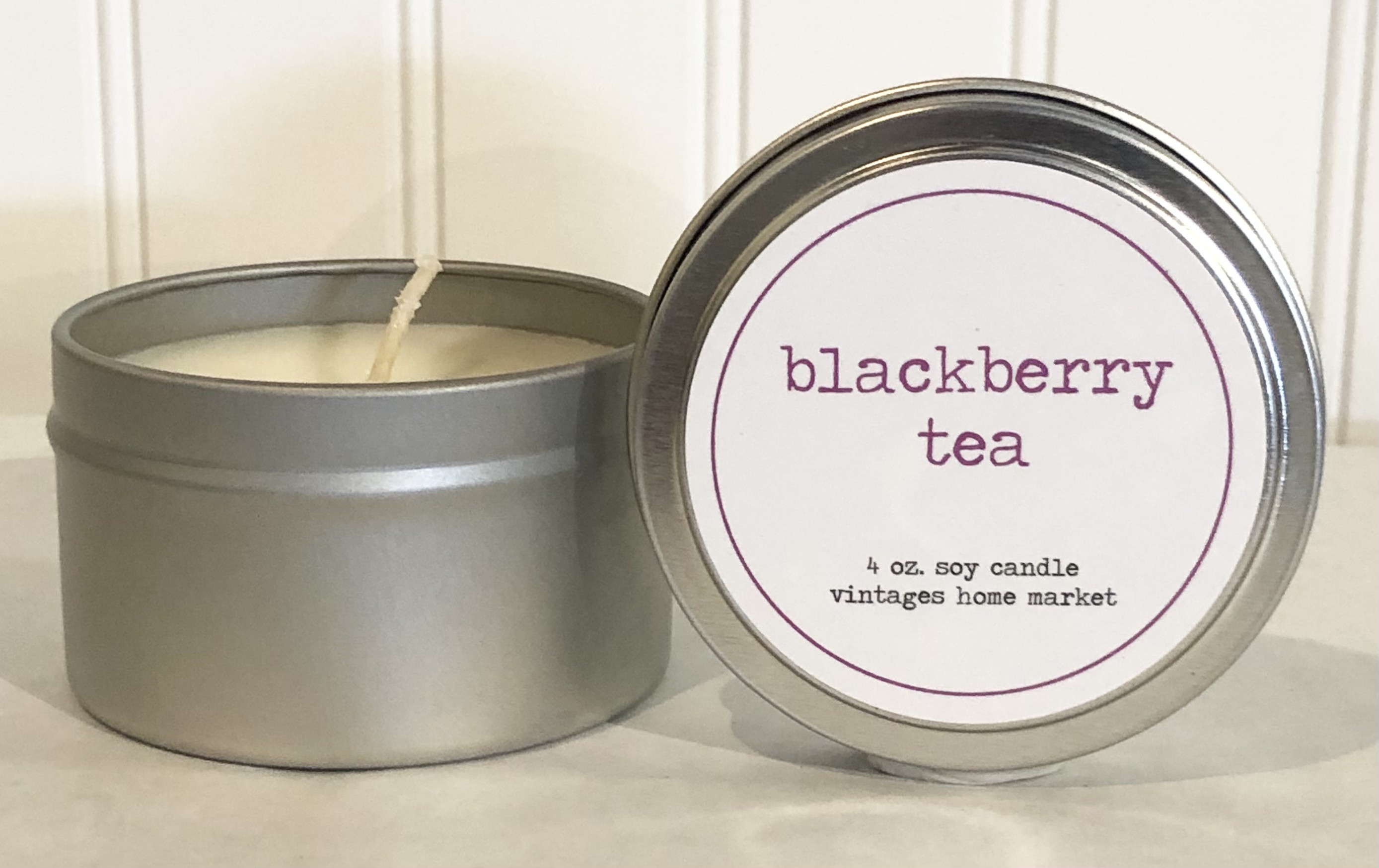 BlackBerry tea tin