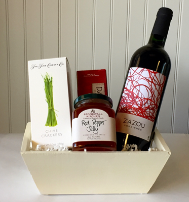 Wine Basket Red Premier