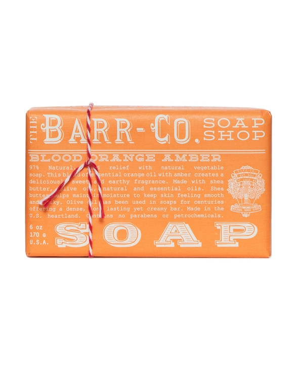 Barr-Co. Blood Orange Shea Butter & Olive Oil Bar Soap