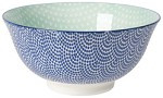 Bowl - Medium Bowl Blue Stars
