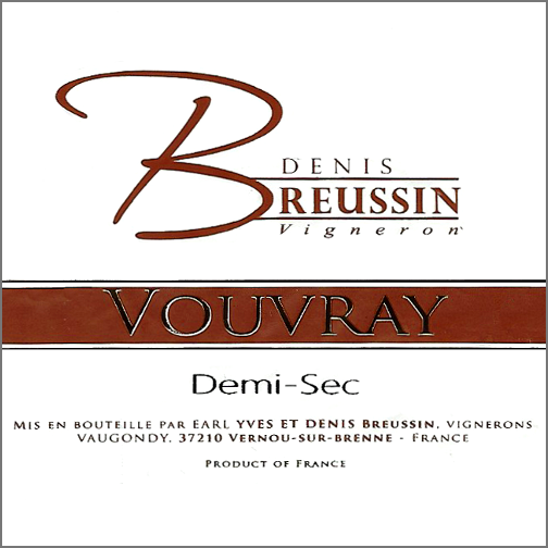 Denis Breussin Vouvray Demi-Sec