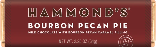 Hammonds' Chocolate Bar - Bourbon Pecan Pie