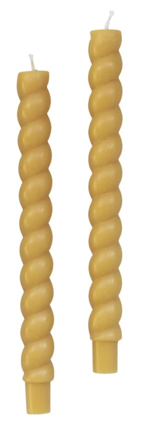 Tapers - Rope, Yellow (Pair)