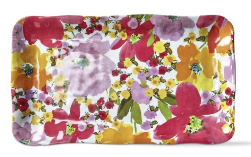 Platter - Floral (Melamine)
