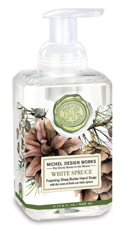 Michel Design - White Spruce Foaming Hand Soap