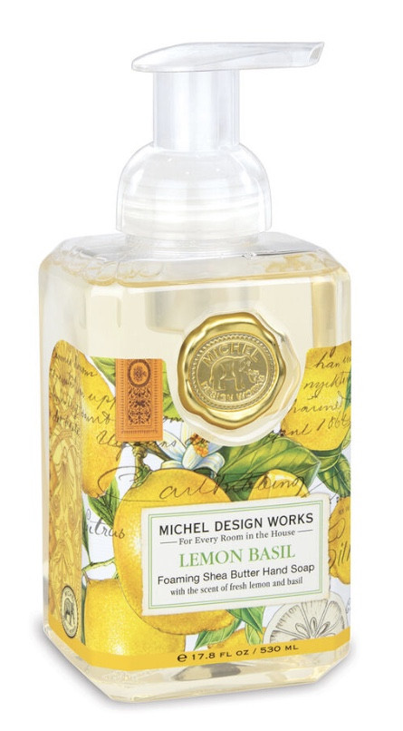 Michel Design - Lemon Basil Foaming Hand Soap