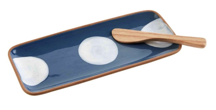 Platter - Dot Tray Set, Blue