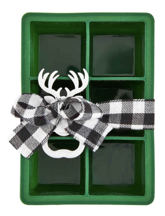 Cocktail Ice Cube Tray Set - Green