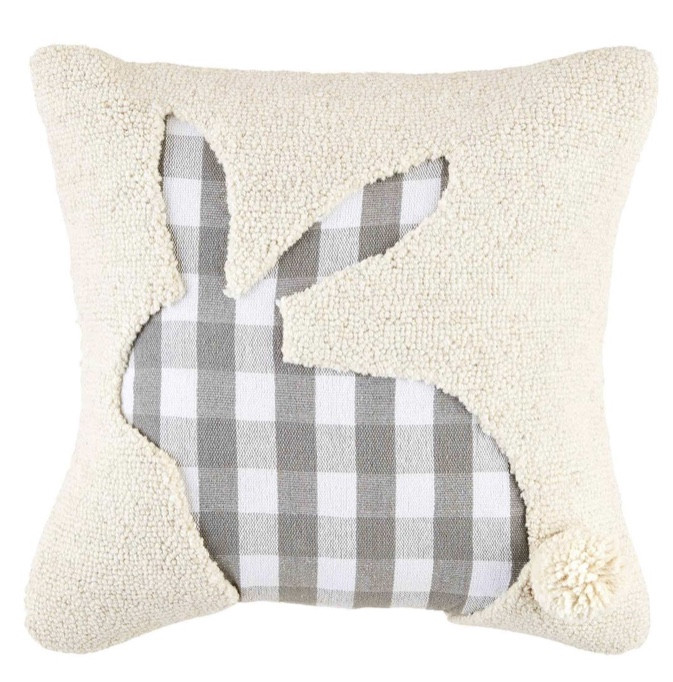 Pillow -  Hooked Bunny
