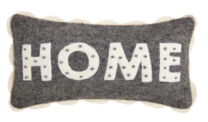 Pillow Small Felt - Home