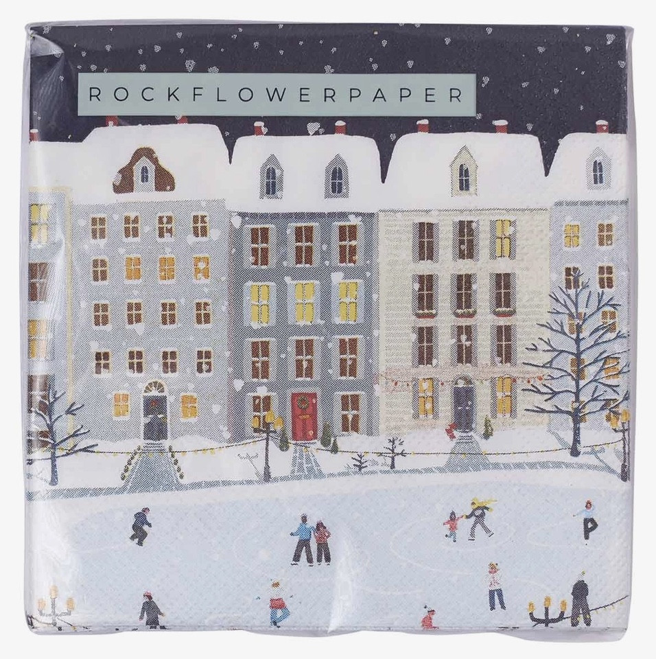 Paper Napkins - Skating