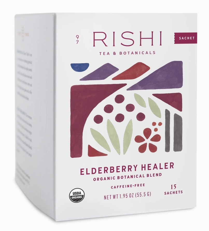 Rishi Tea - Elderberry Healer Organic Herbal