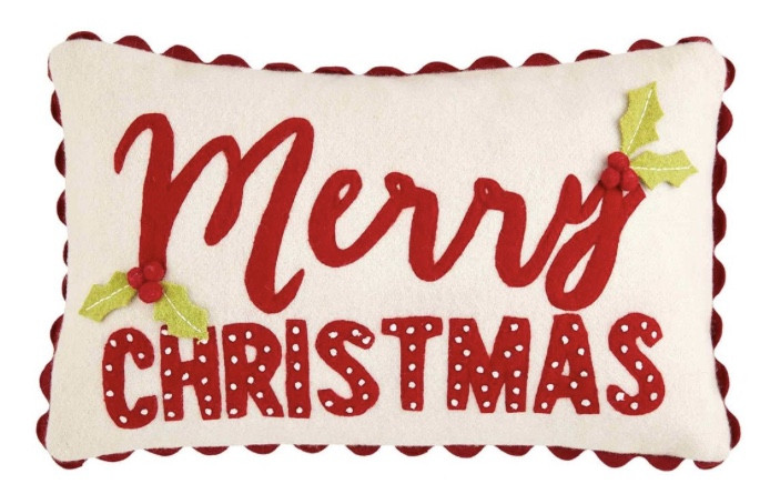  Pillow Holiday  -  Merry Christmas