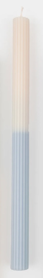 Tapers - Color Block 11” - Peach/Light Blue (Pair)