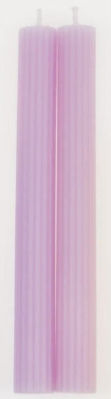 Tapers - Pleated 7” - Lilac (Pair)