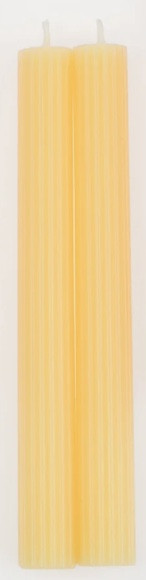 Tapers - Pleated 7” - Yellow (Pair)