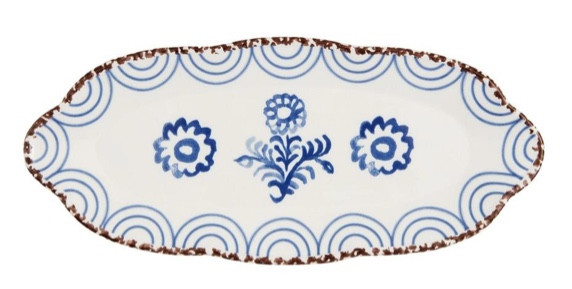 Plate - Small Blue Flowers Plate