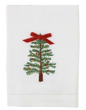 Holiday Hand Towel - Tree