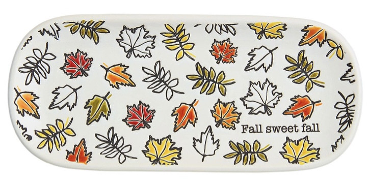 Plate - Small Autumn Leaves Plate