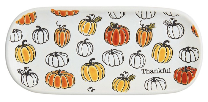 Plate - Small Autumn Pumpkins Plate