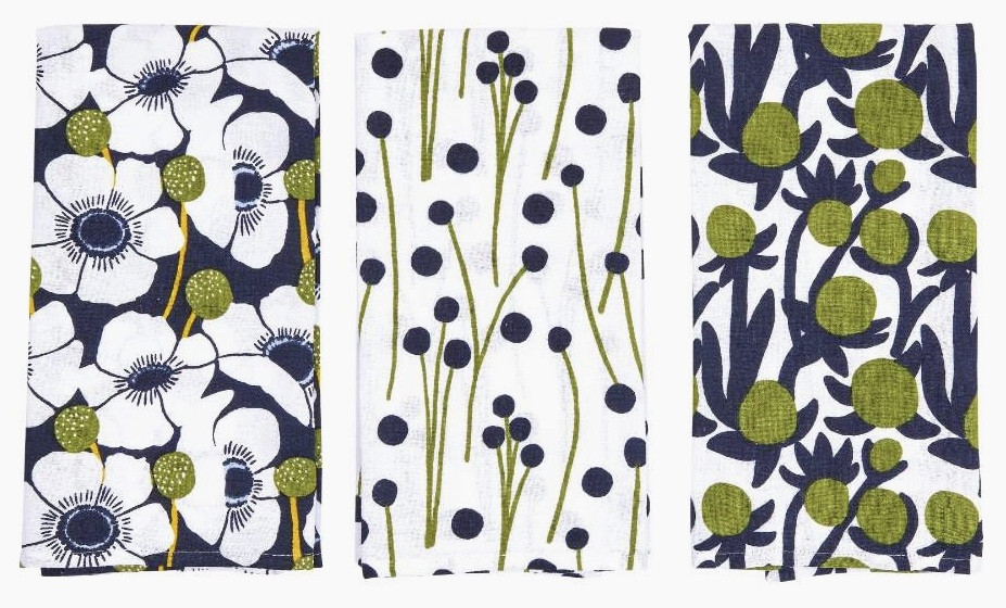 Dish Towel (Set of 3) - Anemone