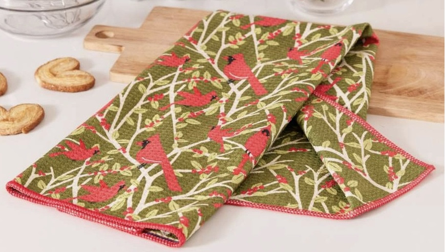 Dish Towel - Microfiber, Cardinal
