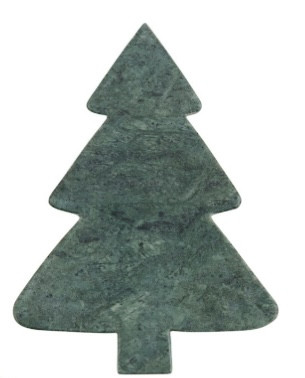 Platter - Small Winter Marble Board, Tree