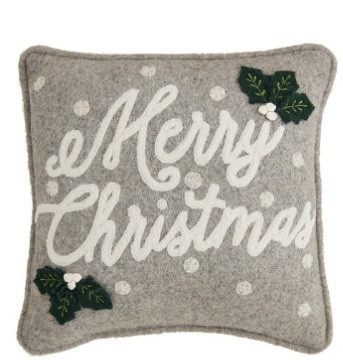  Pillow  Holiday - Small, Winter Merry Christmas