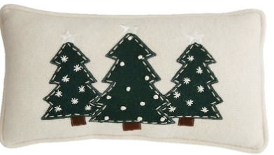 Pillow  Holiday - Small, Winter Tree