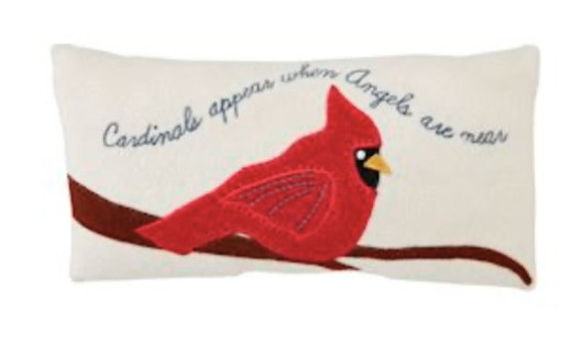  Pillow  Holiday - Small, Cardinal Appear