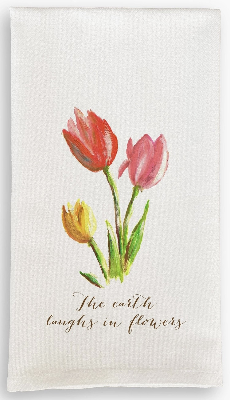 Dish Towel -  3 Tulips