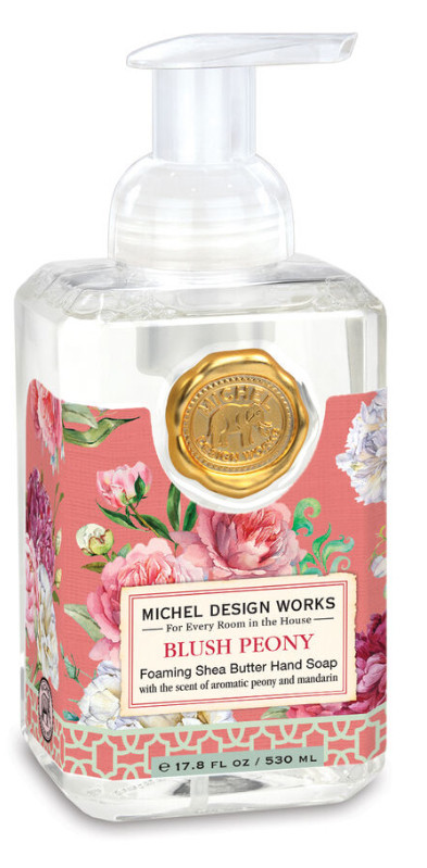 Michel Design - Blush Peony Foaming Soap